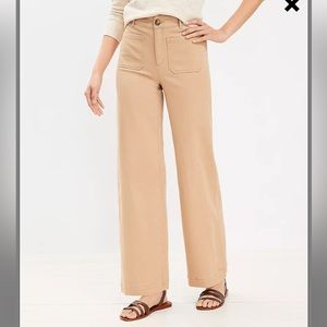 Loft Women’s wide leg pant, 2 tall